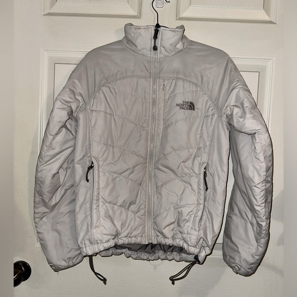 The North Face women’s light grey lightweight insulated quilted puffer coat M - Picture 1 of 11